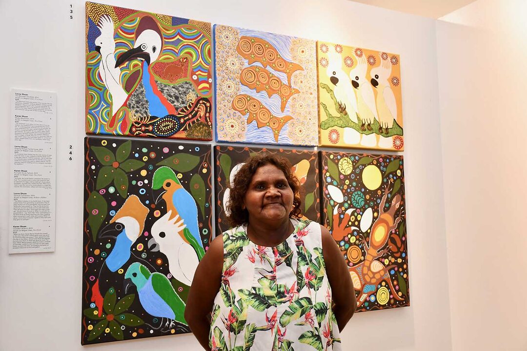 Local talents on display as Kuku Yalanji art exhibition opens ...